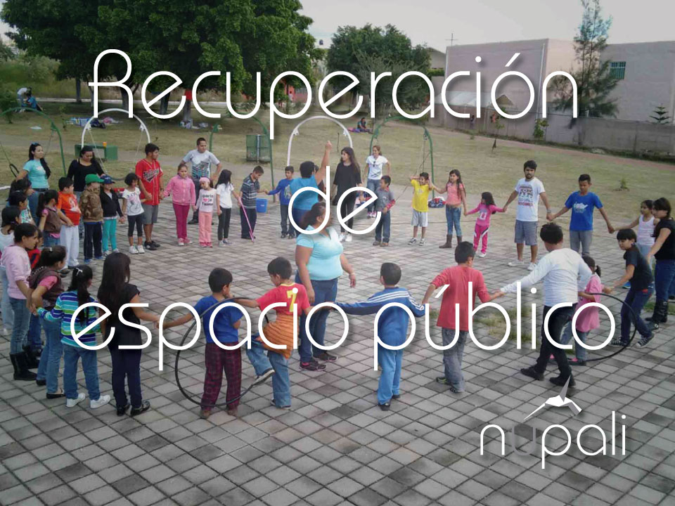 Recuperación de espacio público.